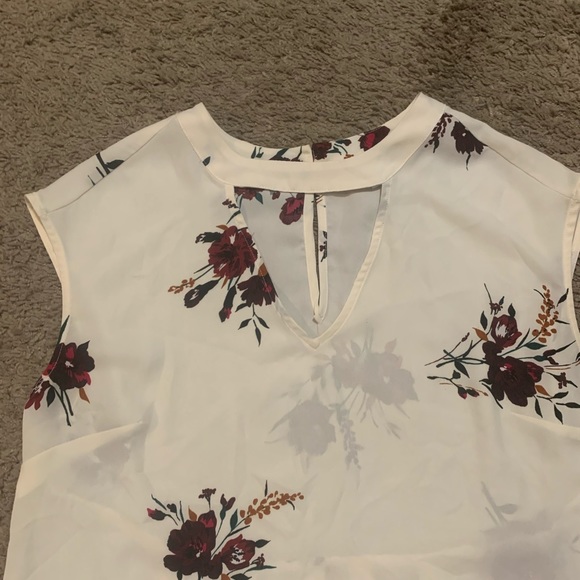 DR2 Floral Blouse Top Small - Picture 2 of 7